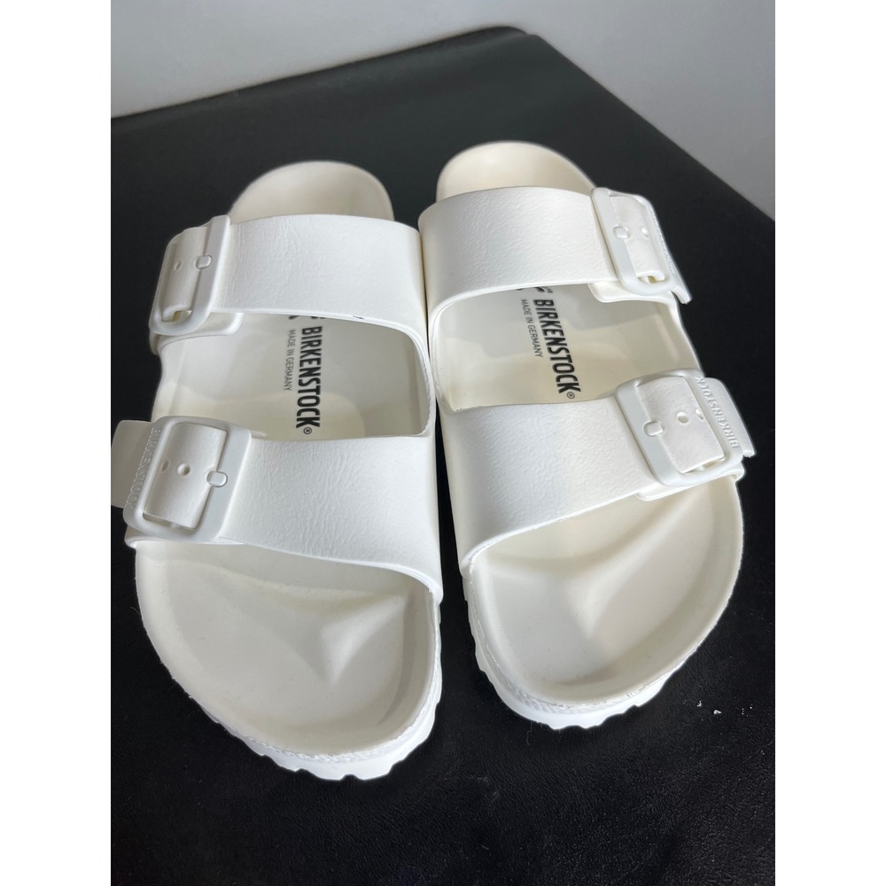 Birkenstock Arizona EVA White Sandals Womens 38 L7 M5 Waterproof Slides
